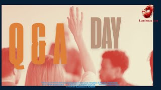 Thumbnail for Q&A Day | LUMINOUS by Trixie Cruz-Angeles & Ahmed Paglinawan