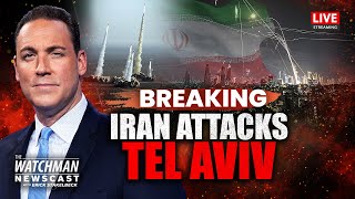 Thumbnail for Iran Missile Barrage POUNDS Tel Aviv: Israel Vows MASSIVE Response | Watchman Newscast LIVE