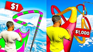 Thumbnail for $1 vs $1000 Water Slides in GTA 5 | GrayStillPlays