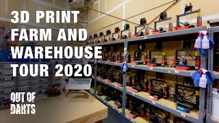 Thumbnail for 3D Print Farm and Warehouse Tour 2020 | OUT OF DARTS