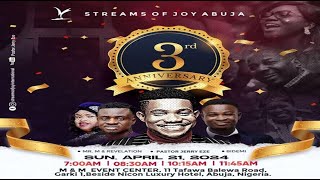 Thumbnail for 3RD ANNIVERSARY CELEBRATION || SUNDAY SERVICE || 21ST APRIL 2024