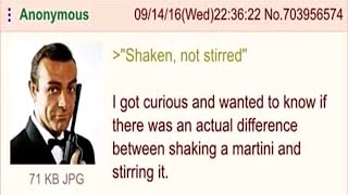 Thumbnail for "Shaken, not stirred" - A Greentext Story