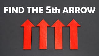 Thumbnail for Can you find the 5th arrow? #shorts | Puzzle guy