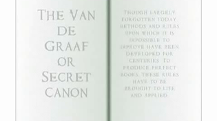 Thumbnail for The Van de Graaf - the method of construction of a classic book layout
