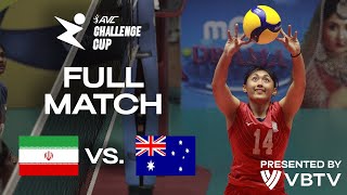 Thumbnail for 🇮🇷 IRI vs. 🇦🇺 AUS - AVC Challenge Cup 2024 | Pool Play - presented by VBTV