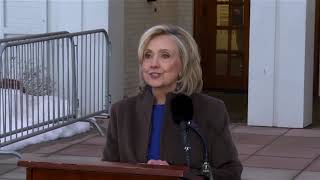 Thumbnail for Hillary Clinton tells lawmakers she has no information on Epstein | Reuters
