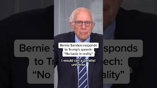 Thumbnail for Bernie Sanders responds to Trump's speech: 'No basis in reality' | MS NOW