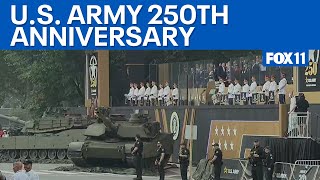 Thumbnail for 🔴 LIVE: Army's 250th Anniversary parade in Washington, D.C. | FOX 11 Los Angeles