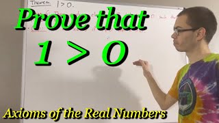 Thumbnail for Prove that 1 is greater than 0 (First Proof) (ILIEKMATHPHYSICS) | ILIEKMATHPHYSICS