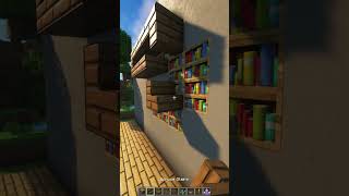 Thumbnail for Minecraft Wooden Shelf🪵 (はいよろこんで) #minecraft #shorts | MineLand