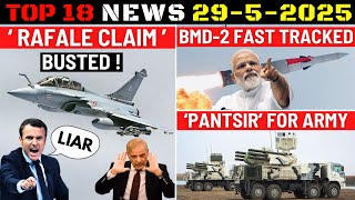 Thumbnail for Indian Defence Updates : Rafale Claim Busted,BMD-2 Fast Tracked,Pantsir for Army,F-35A offer June