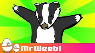 Thumbnail for Badgers : animated music video : MrWeebl | Weebl's Stuff