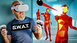 Thumbnail for Former S.W.A.T. Tries VR Shooting | Sensei Seth