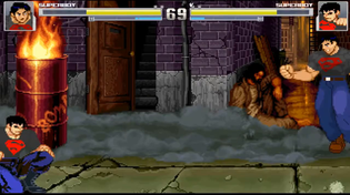 Thumbnail for Superboy (Kon-El) vs Superboy (Krypto Assist) - M.U.G.E.N.