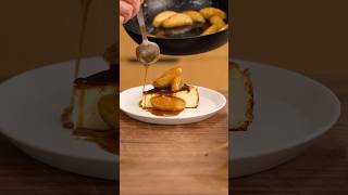 Thumbnail for Burnt Cheesecake with Butterscotch Apples 🍏 | Andy Cooks