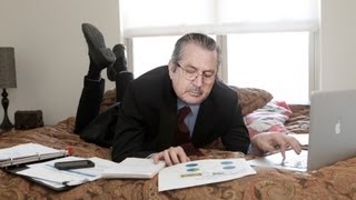 Thumbnail for Businessman Does His Work Lying On Bed Like Schoolgirl | The Onion
