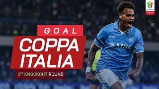 Thumbnail for All the goals from the 2nd Knockout Round | Goal Collection | Coppa Italia Frecciarossa 2024/25 | Serie A