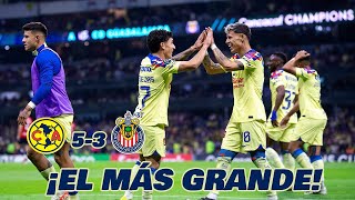 Thumbnail for AMÉRICA SUFRE PERO ELIMINA A CHIVAS CLASICO LIGA DE CAMPEONES CONCACAF 2024 - EN ZONA FUT