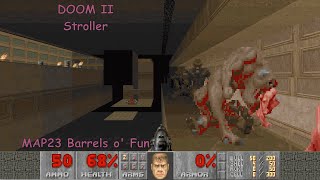 Thumbnail for [WR] Doom II MAP23 "Barrels o' Fun" Stroller in 1:46 | megasphere308