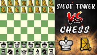 Thumbnail for Siege Tower vs Chess Army | Fairy Chess