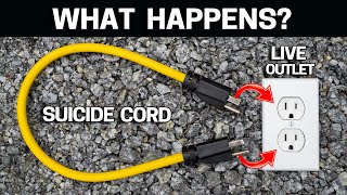 Thumbnail for What Happens When You Plug a SUICIDE CORD in a LIVE OUTLET? Do Not Try This Ever | Silver Cymbal