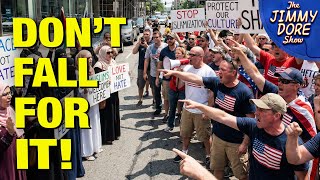 Thumbnail for The Christian-Muslim Conflict Is 100% MANUFACTURED! w/ Bek Lover | The Jimmy Dore Show