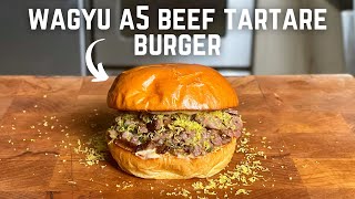 Thumbnail for Wagyu A5 Beef Tartare Burger | Max the Meat Guy