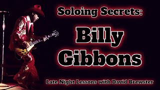 Thumbnail for Soloing Secrets - Billy Gibbons