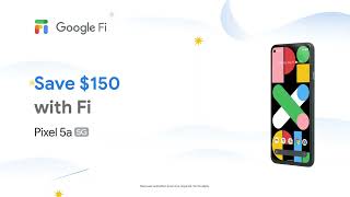Thumbnail for Google Fi | Save $150 on Pixel 5a with 5G | Control
