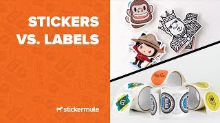 Thumbnail for Stickers vs. Labels - What's the difference? | Sticker Mule