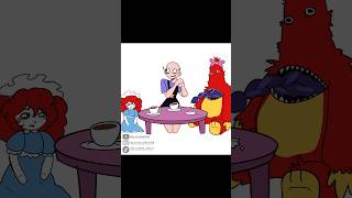 Thumbnail for Chum was invited to Lilly Lovebraids tea party,I think he's a lil bit hungry#poppyplaytimechapter5 | ★Silly.s.k Aոimation★