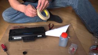 Thumbnail for 4 Easy Steps To Refill Laser Toner Cartridges Cheaply And Cleanly | Genius Asian