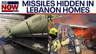 Thumbnail for Israel releases photos of missiles in Lebanon homes | LiveNOW from FOX