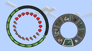 Thumbnail for When your Minecraft hotbars are circles | Phoenix SC