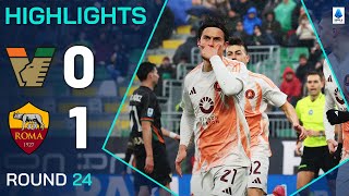 Thumbnail for VENEZIA-ROMA 0-1 | HIGHLIGHTS | Dybala Penalty Wins It For Roma | Serie A 2024/25 | Serie A