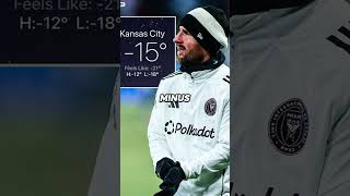 Thumbnail for MESSI CHALLENGED RONALDO WITH A GOAL IN -15 DEGREES 😳🥶 THE REFEREE REALLY FROZE 😰 | FutVibes