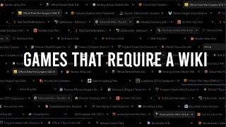 Thumbnail for Videogames That "Require" A Wiki | genbear