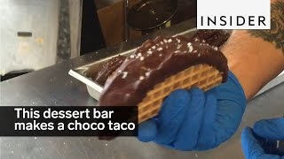 Thumbnail for This Portland dessert bar makes a mean choco taco | Insider