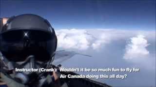 Thumbnail for F18 training flight landing in a civilian airport | CuriousVideos