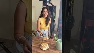 Thumbnail for Mix, flip, eat, repeat ✨🥞 Pancakes are so yummmm 😍 #pancake #bts #cinematic #commercial #breakfast | Food for shot