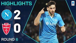 Thumbnail for NAPOLI-MONZA 2-0 | HIGHLIGHTS | Kvaratskhelia form continues as Napoli rout Monza | Serie A 2024/25 | Serie A