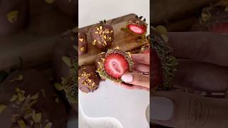 Thumbnail for That time of the month snack prep 🍓🍫pt.2 #chocolate #snack #cooking #satisfying #girlythings | Victoria Ortega