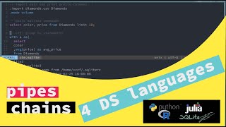Thumbnail for Dataframe manipulation in sqlite, python, julia, and R | xvzf