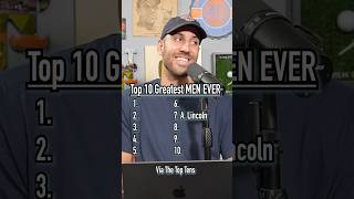Thumbnail for Top 10 GREATEST MEN Of All Time! Is It Right? #shorts #men #great #history #top10 #guessinggame | Makeshift Project