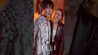 Thumbnail for She is so sweet and pretty and so is innie 😭♥️ #I_NxBOTTEGAVENETA #I_NatMFW24 | Lee Know Unofficial