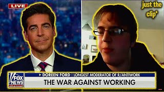 Thumbnail for antiwork reddit mod vs fox news (just the clip) | Money with Andrey