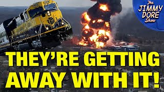 Thumbnail for HUGE COVERUP Over East Palestine Chemical Explosion! | The Jimmy Dore Show