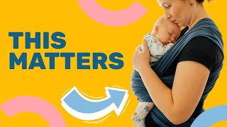 Thumbnail for What No One Says About Baby Wearing... | Emma Hubbard