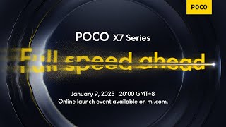 Thumbnail for POCO X7 Series Global Launch Event | POCO Global