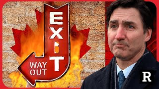 Thumbnail for Justin Trudeau just DESTROYED Canada this morning, it's over | Redacted w Clayton Morris | Redacted